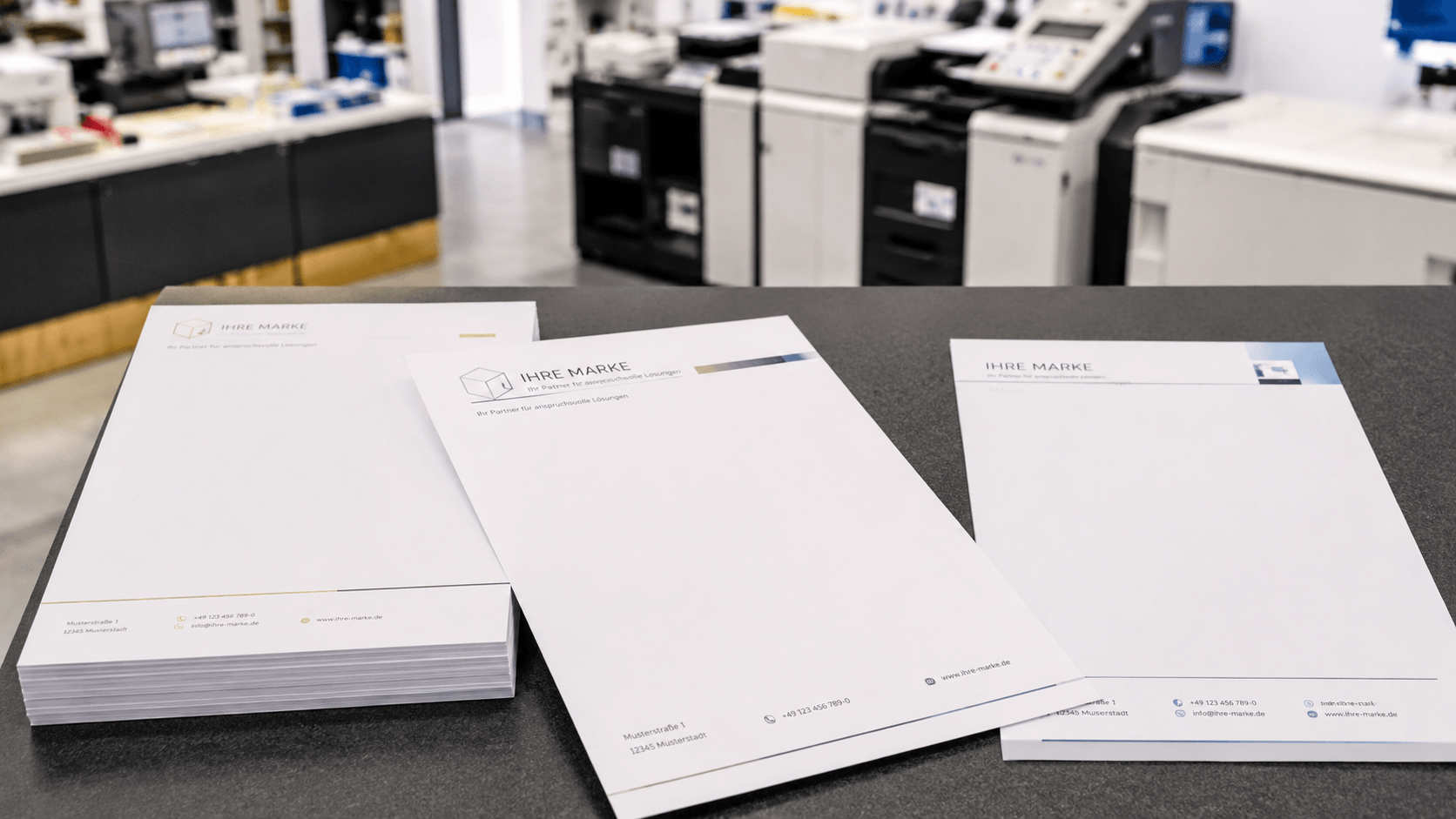 Briefpapier drucken in Bonn